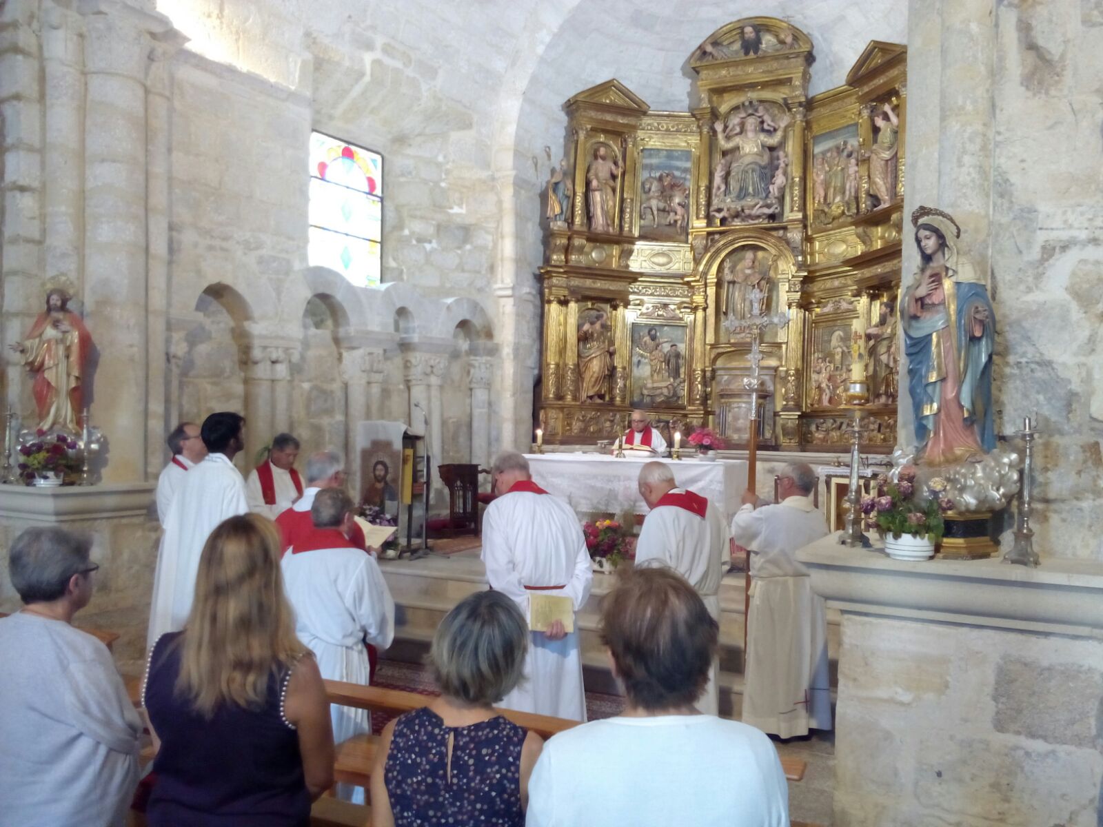 La celebración ha tenido lugar en la parroquia de Palacios de Benaver.