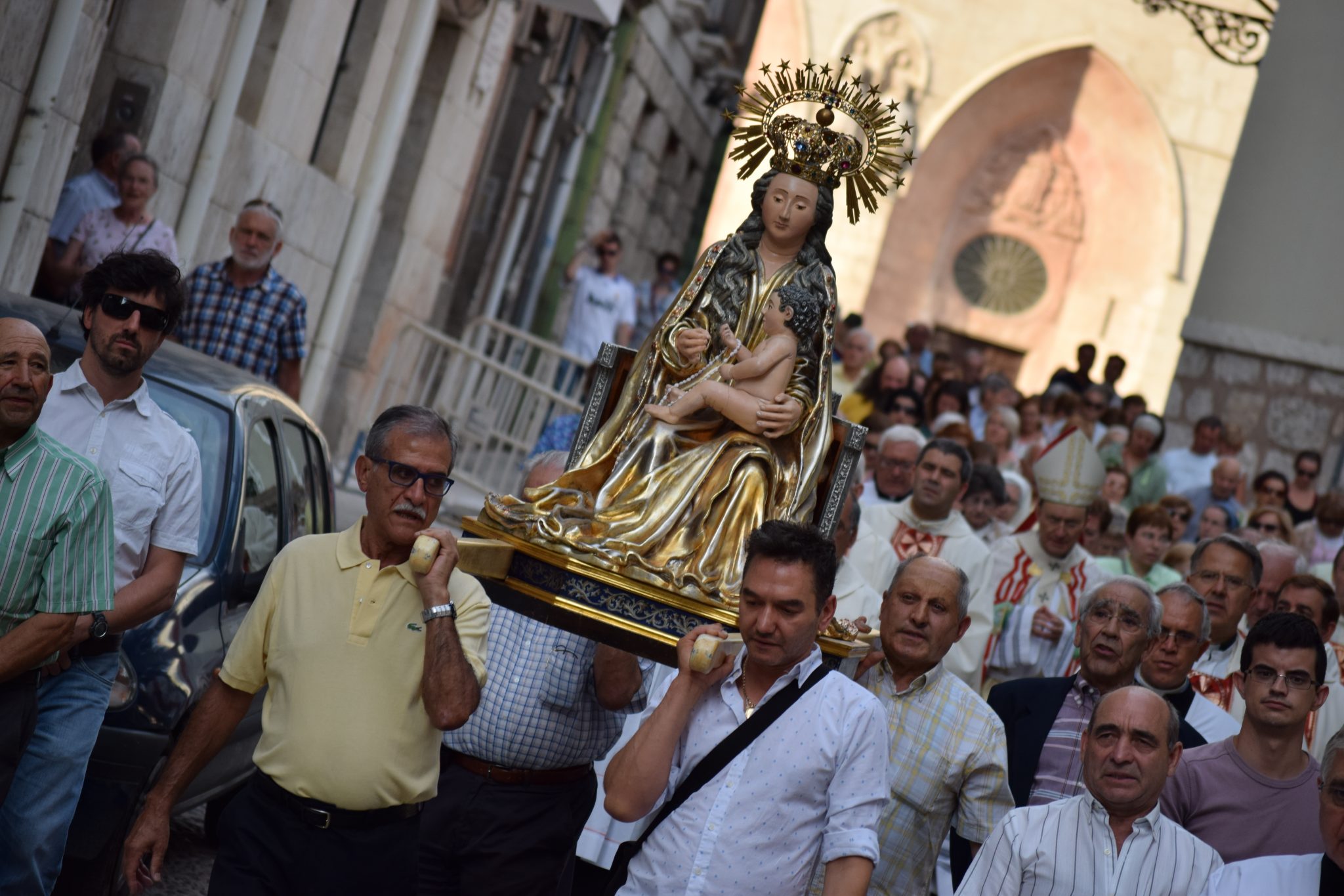 Una procesión con la imagen de la Virgen recorrerá las calles el 14 de agosto.