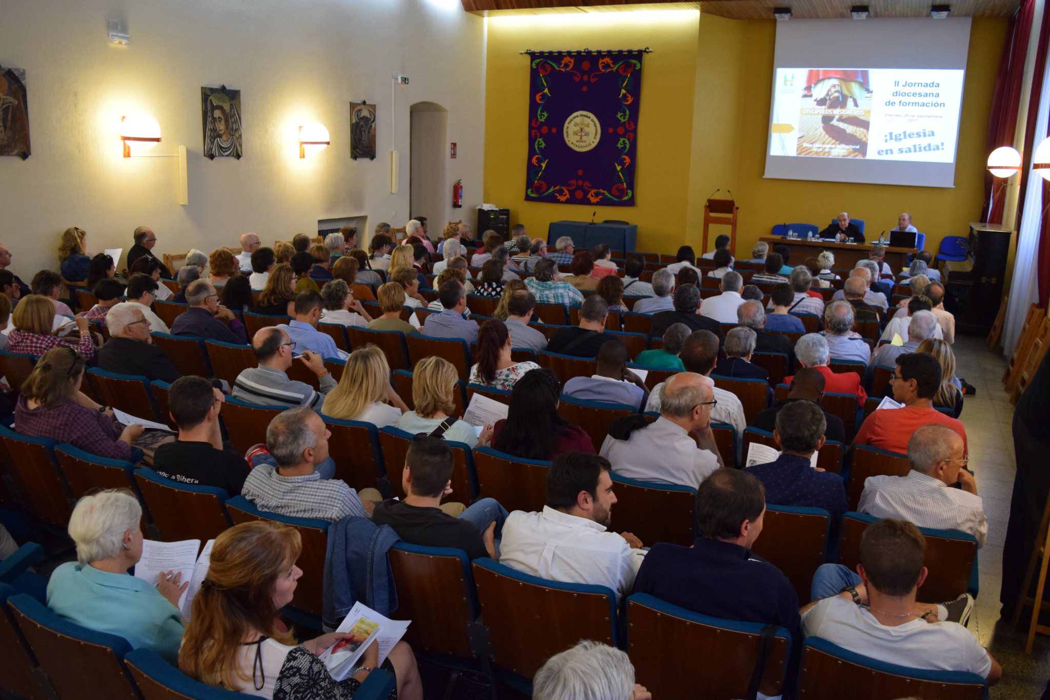 Instantánea de una de las últimas jornadas de formación.