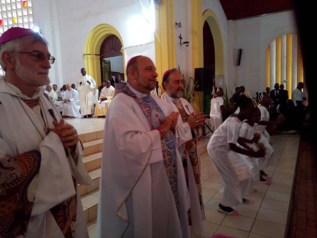 Jesús Ruiz Molina, el día de su ordenación episcopal. 