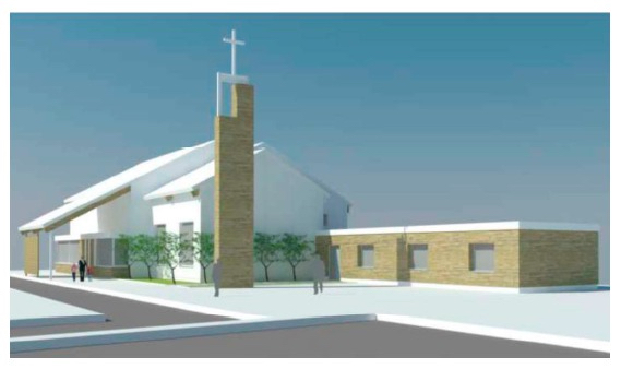 Comienza la construcción de la parroquia de San Juan Pablo II