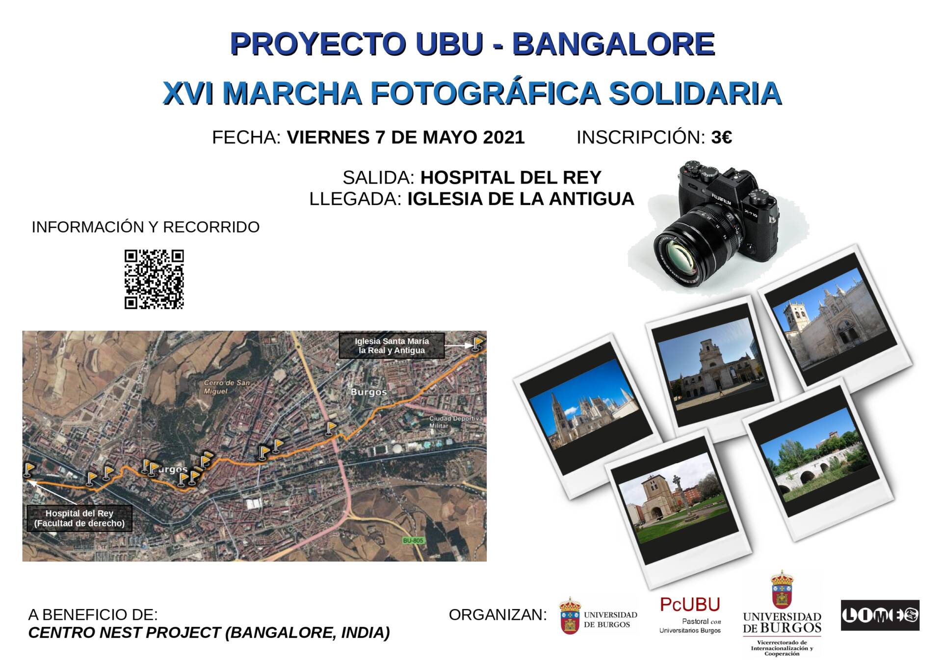 marcha solidaria ubu bangalore india