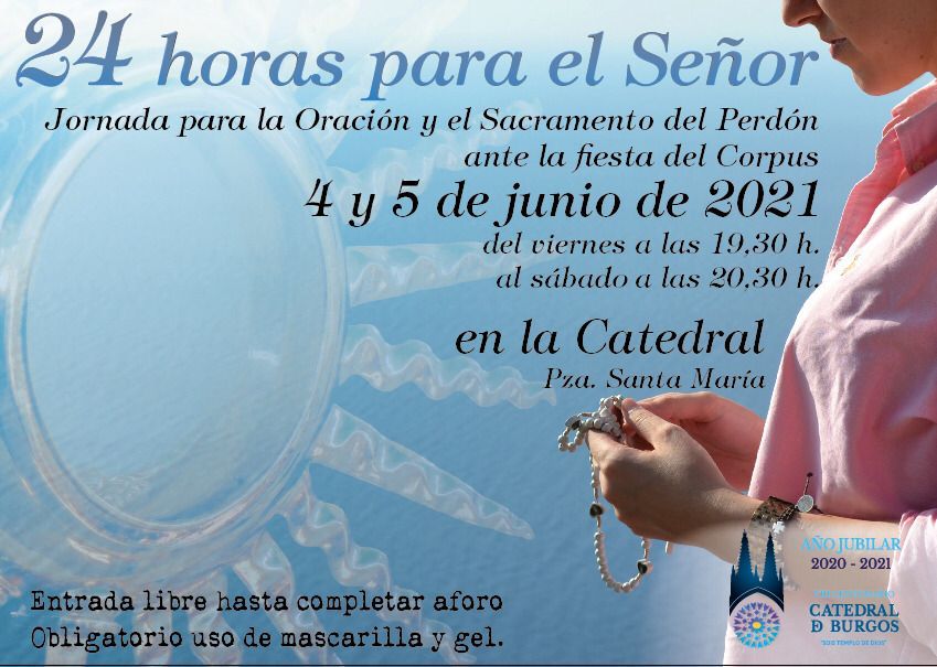 24 horas para el Señor jornada oración perdón catedral