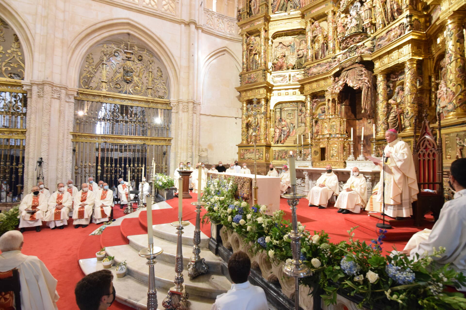 Iceta, en la misa de los 800 años de la catedral de Burgos