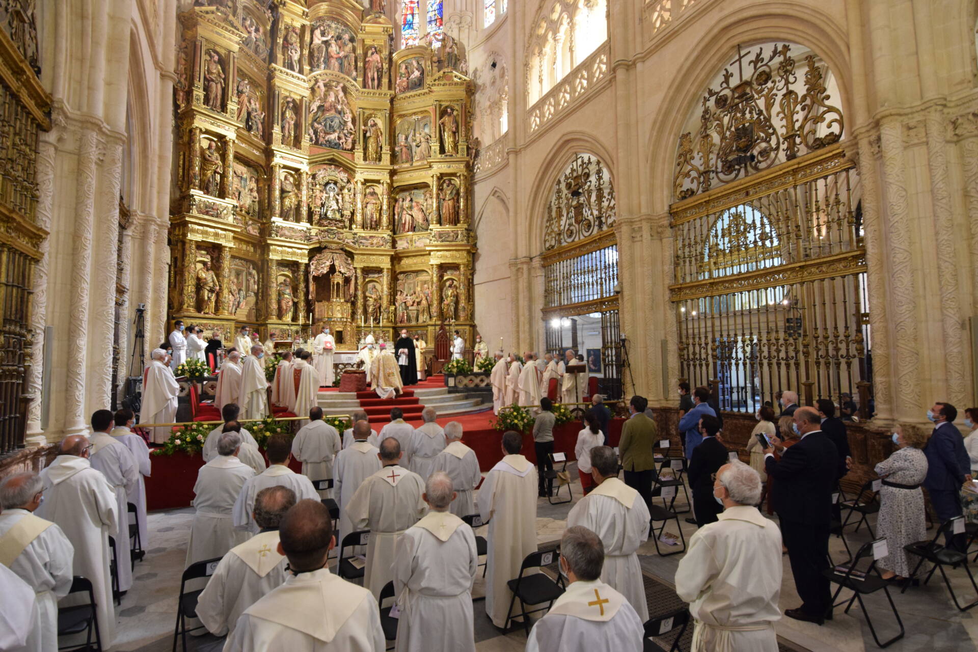 Iceta en la catedral