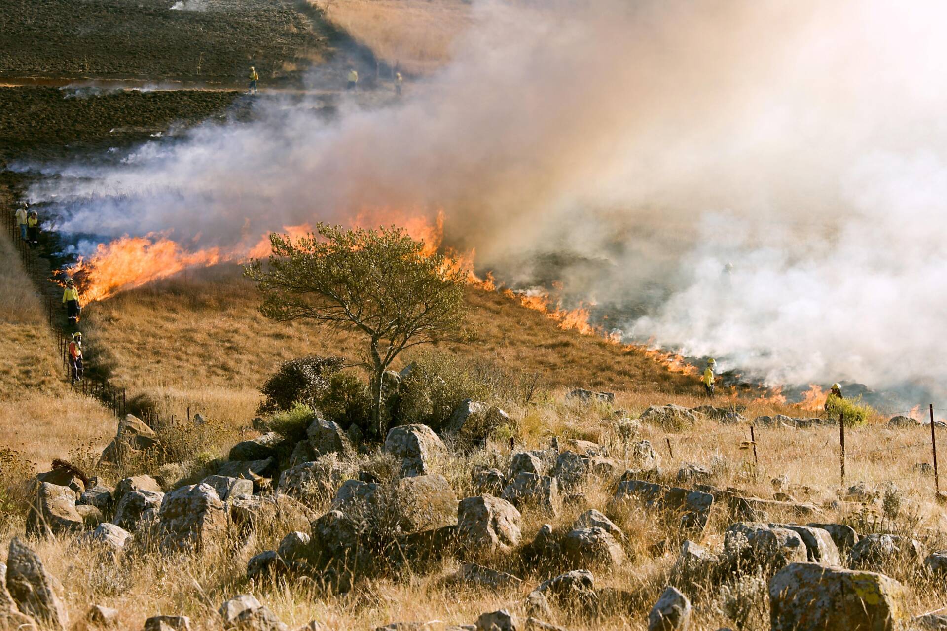 fuego incendio quintanilla del coco
