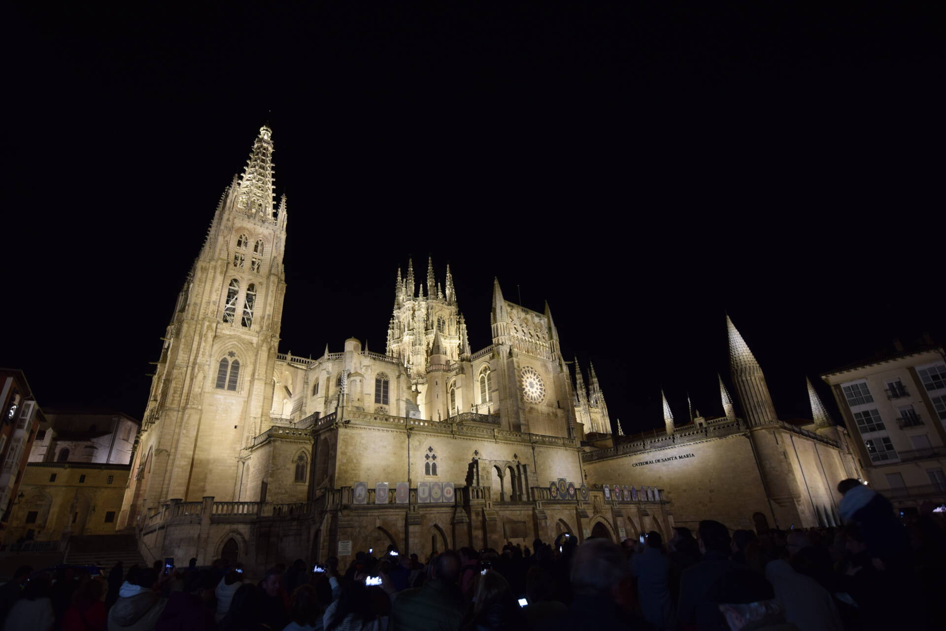 iluminación catedral burgos