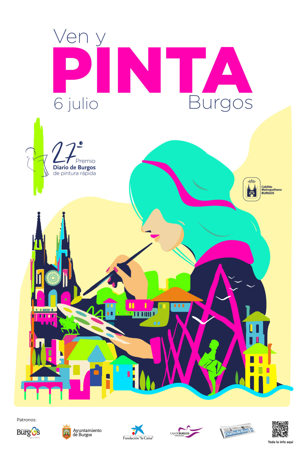 La Catedral acoge la presentación del XXVII Premio Diario de Burgos de Pintura Rápida