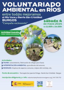 Voluntariado ambiental en el río Vena @ Parroquia de San Juan de Ortega (Burgos-Gamonal)