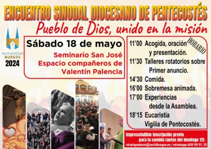 Encuentro Sinodal Diocesano de Pentecostés @ Seminario de San José - Espacio Compañeros de Valentín Palencia