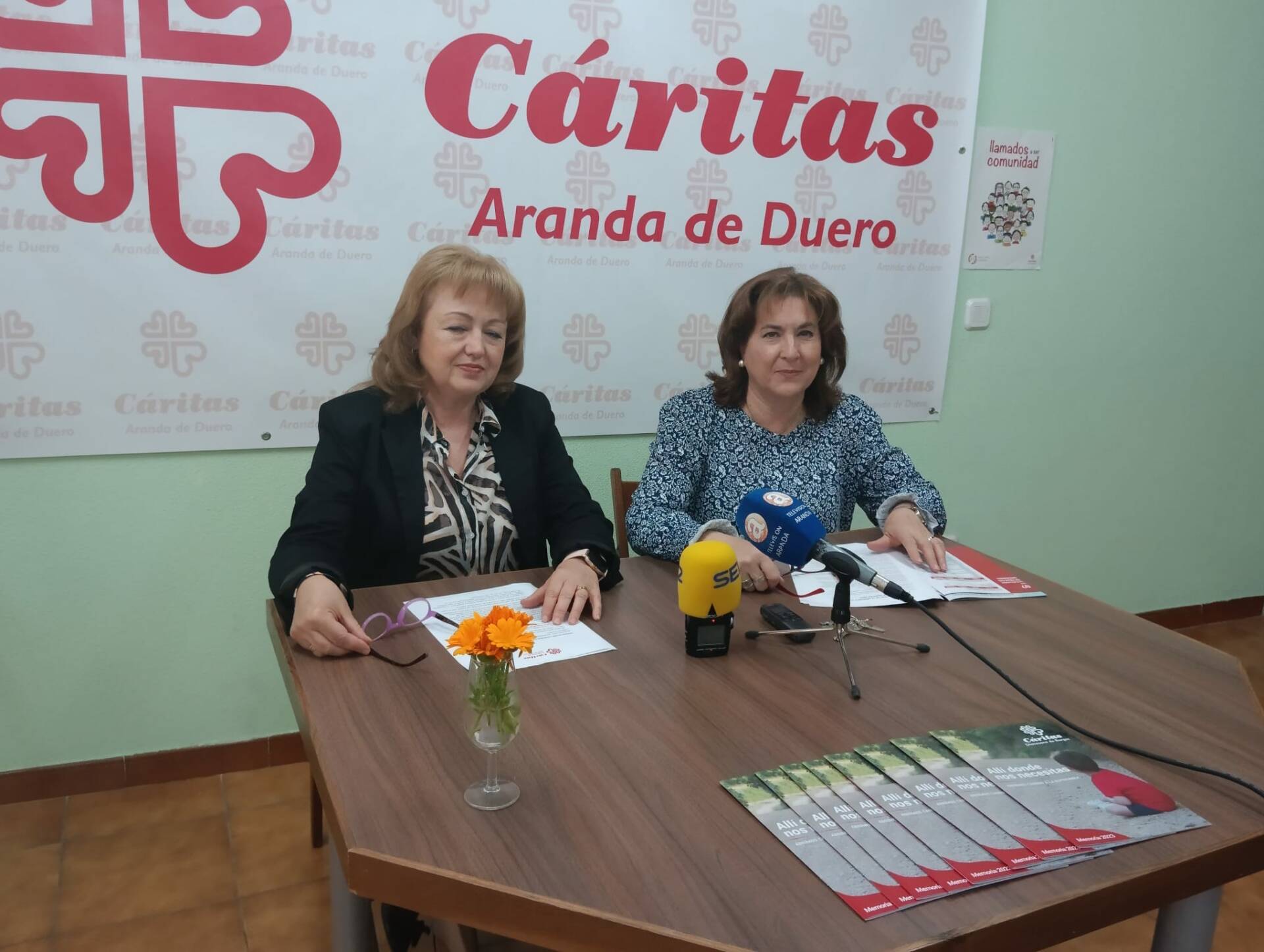 Cáritas Aranda da cuentas de su actividad destacando los rostros que hay tras las cifras