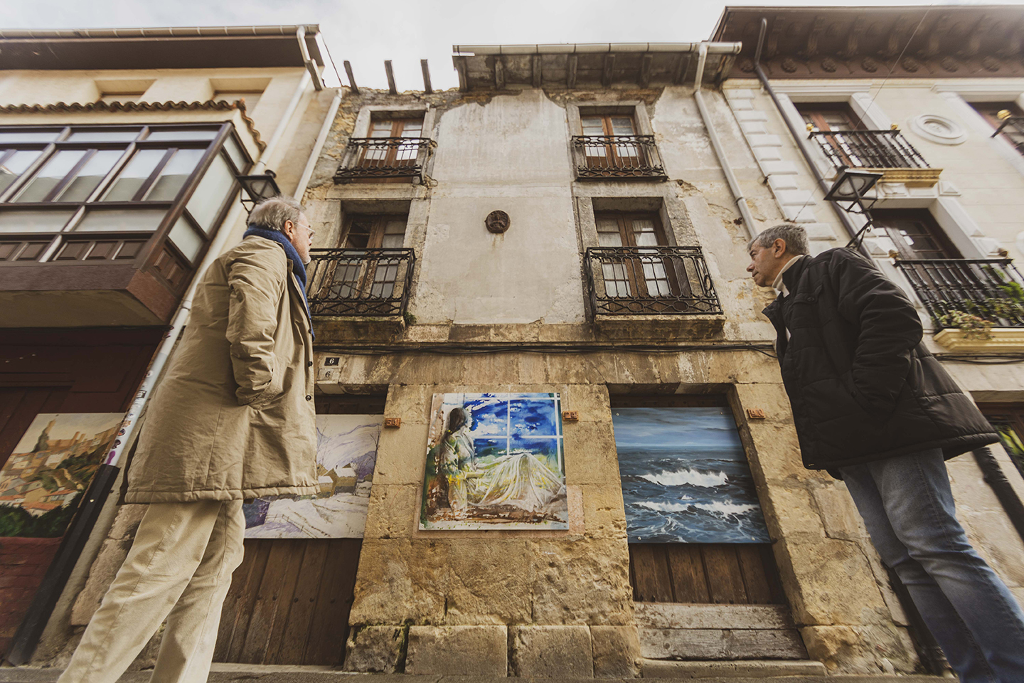 El edificio objeto del acuerdo, en el numero 6 de la calle Mayor de Medina. | Ayuntamiento de Medina de Pomar.