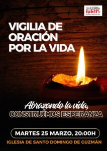 Vigilia de oración por la vida @ Parroquia de Santo Domingo de Guzmán