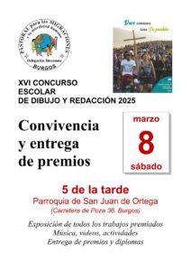 Convivencia y entrega de premios del Concurso Escolar de Migraciones @ Parroquia de San Juan de Ortega