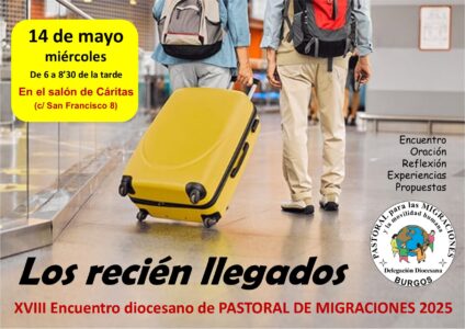 XIX Encuentro Diocesano de Pastoral de Migraciones @ Cáritas Diocesana de Burgos - Salón