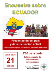 Encuentro sobre Ecuador @ Parroquia de El Buen Pastor - Salón