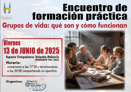Encuentro de formación práctica sobre grupos de vida @ Seminario de San José - Espacio Compañeros de Valentín Palencia