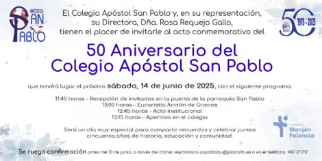 50 aniversario del Colegio Apóstol San Pablo @ Parroquia de San Pablo