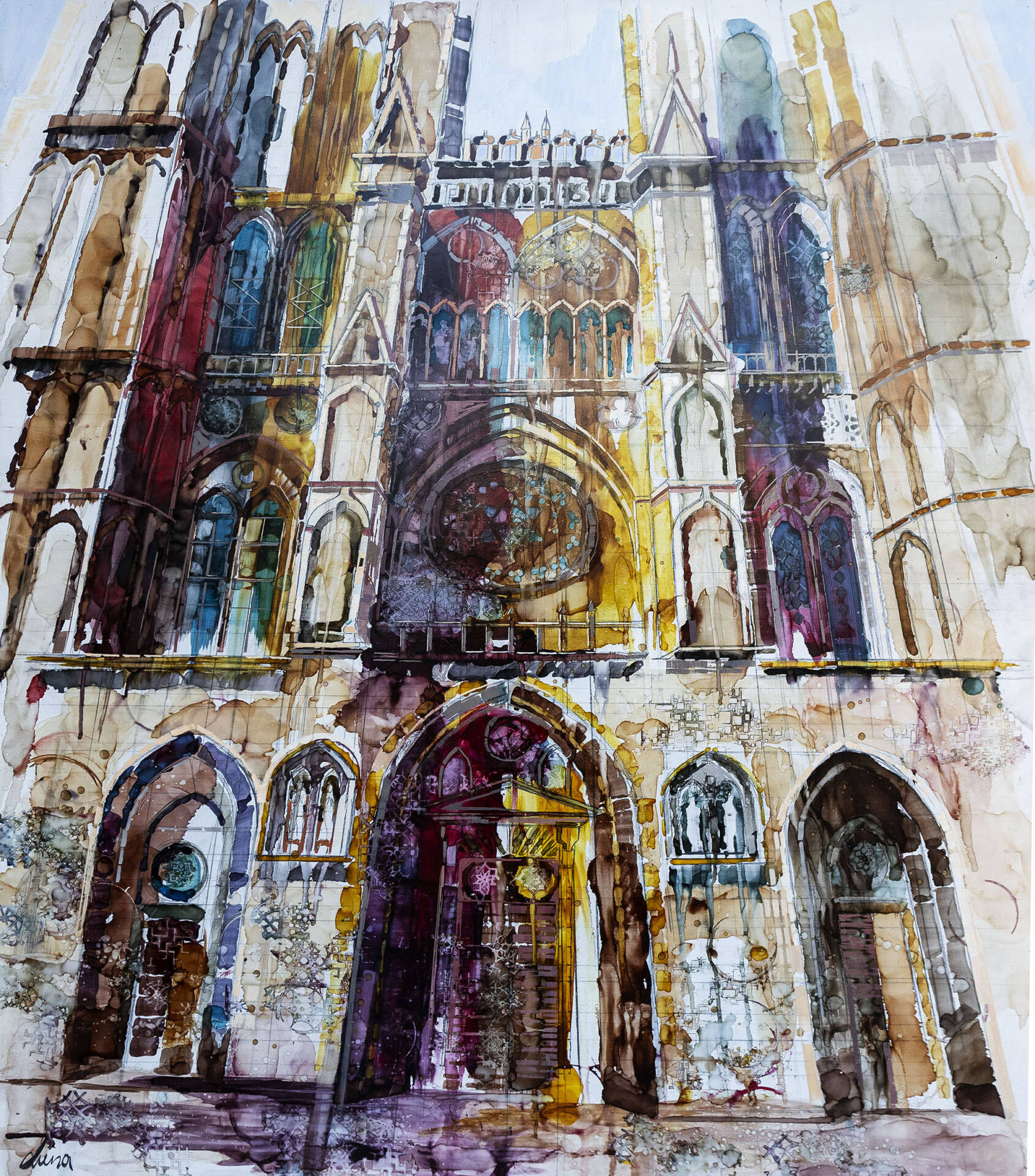 28 Edición Premio pintura Diario de Burgos de pintura rápida. Reproducción de cuadros finalistas. 100