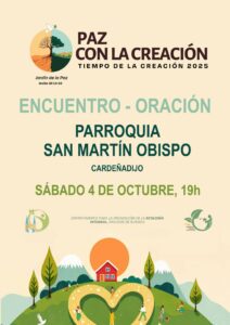 Vigilia diocesana del Tiempo de la Creación 'Paz con la Creación' @ Parroquia de San Martín, obispo