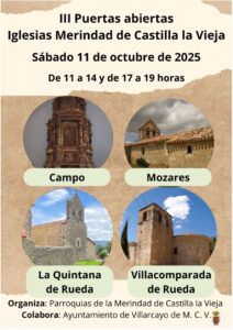 III Jornada de Puertas Abiertas de las iglesias de Merindad de Castilla la Vieja @ Villarcayo de Merindad de Castilla la Vieja
