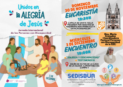 Encuentro 'Iglesia y discapacidad' @ Arzobispado de Burgos - Salón de actos