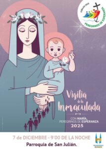 Vigilia diocesana de la Inmaculada @ Parroquia de San Julián, obispo