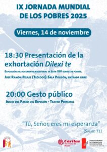 Presentación de la encíclica 'Dilexi te' @ Teatro Principal - Sala Polisón
