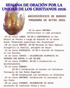 Oración ecuménica de Vísperas @ Real Monasterio de Santa Dorotea - MM. Canónigas Regulares de San Agustín