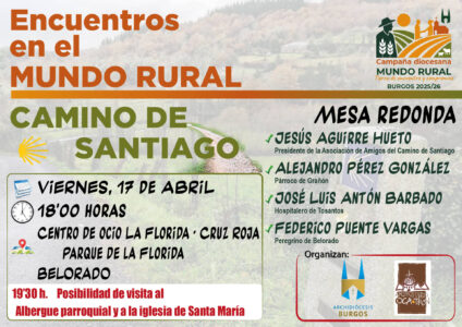 Encuentros en el Mundo Rural: Camino de Santiago @ Centro de ocio 'La Florida'
