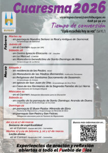 Oración cuaresmal 'La Palabra que convierte' @ Parroquia de Nuestra Señora la Real y Antigua de Gamonal