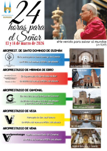 '24 horas para el Señor' en Miranda de Ebro @ Parroquia de San Nicolás de Bari