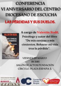 Conferencia: 'Las pérdidas y sus duelos' @ Fundación Círculo - Salón de actos Plaza España