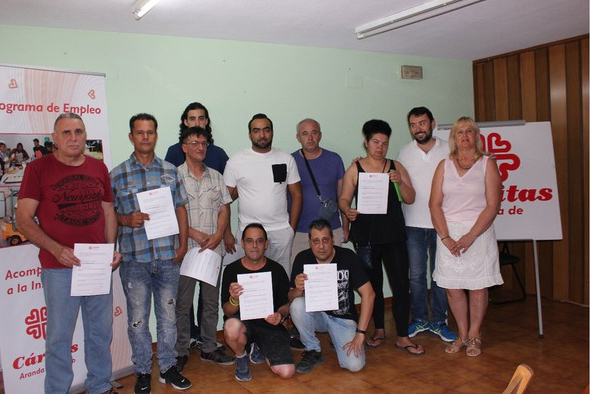 caritas aranda programa empleo