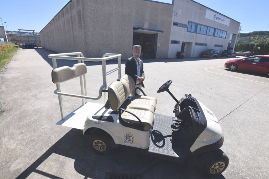 papamóvil burgos greenmowers